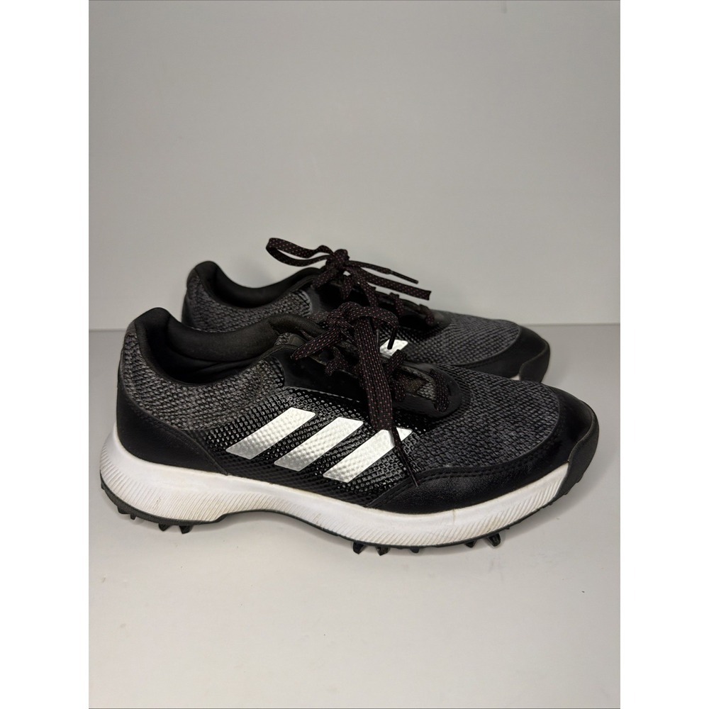 Adidas Golf Cleats Women's Sz 7 Tech Response Black Spikes Low Top